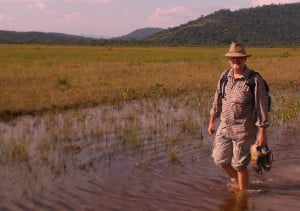 wading in the rupununi