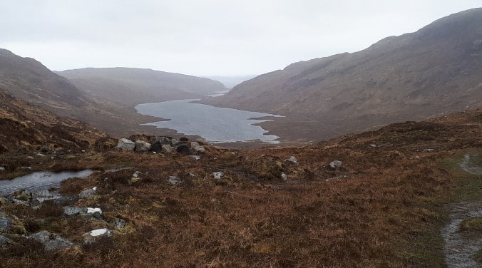 The old road to Tarbert